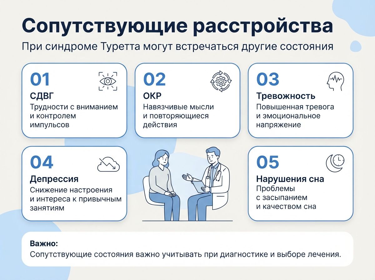 Лечение синдрома Туретта в Асино инфографика